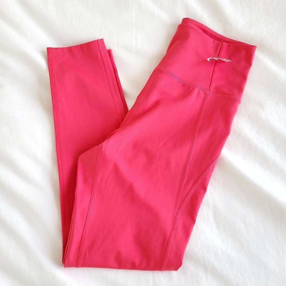 Girlfriend Collective Activewear Legging Women's Size Small Pink Polyester Blend